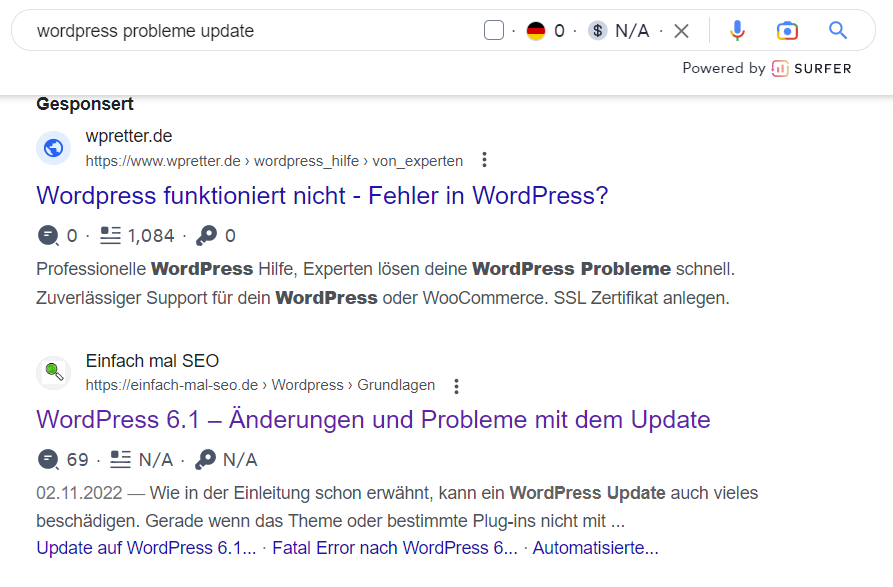 Suchergebnisse-bei-google-sea-vs-seo